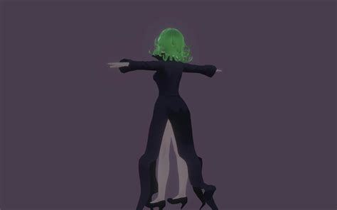 one punch man tatsumaki cosplay|3dsMax Biped Model One